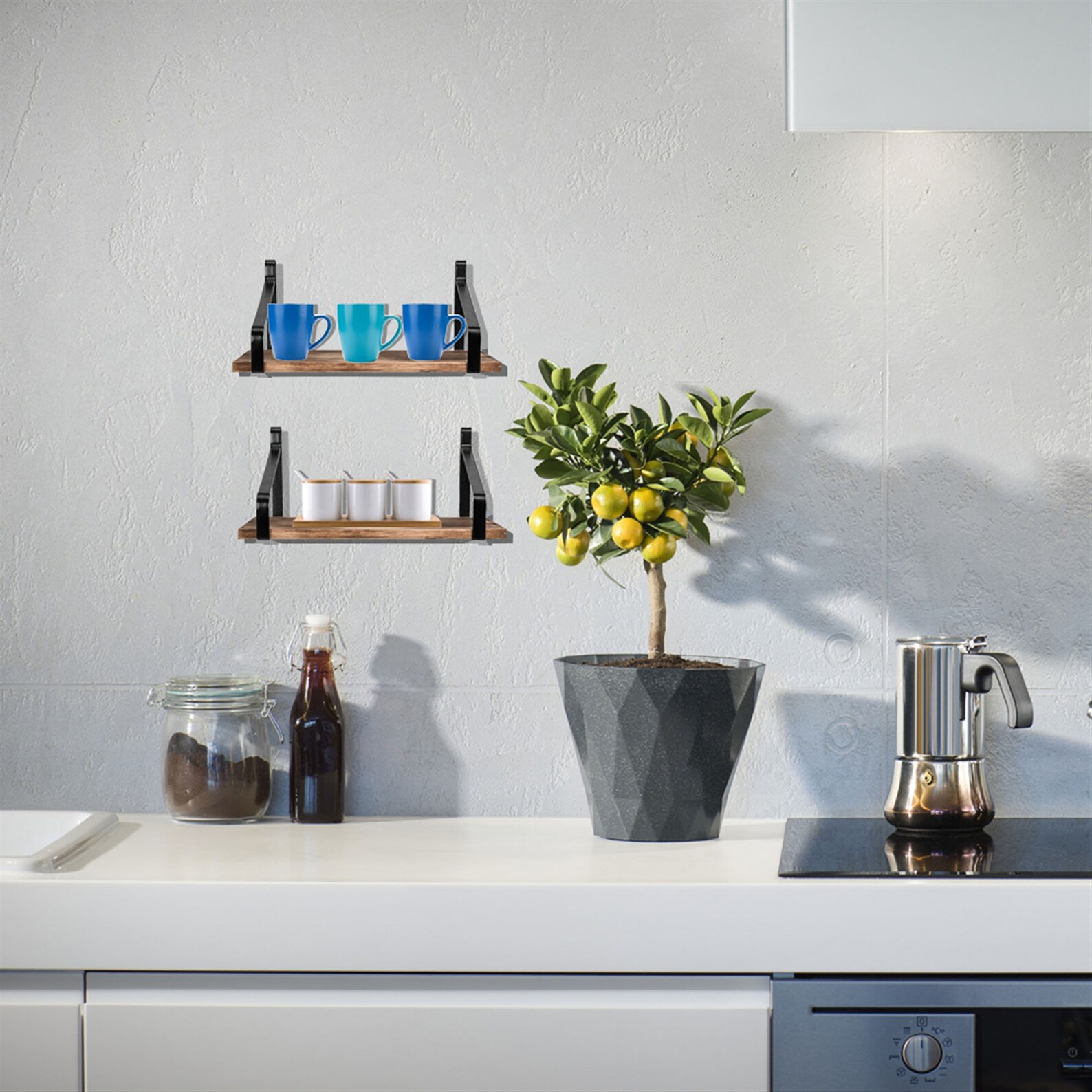 Hängende Metallregale Metallbänder für schwimmende Regale | Etsy