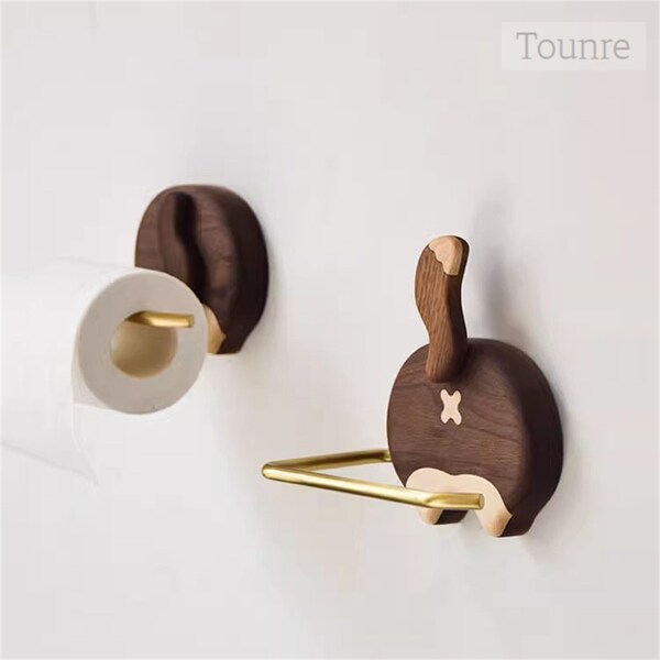 Dog Toilet Paper Storage Holder Etsy