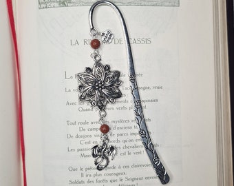 Cute bookmark, custom bookmark, metal bookmark, bookmark, bookmarks, dragon, fantasy, golden sand, handmade, gift.
