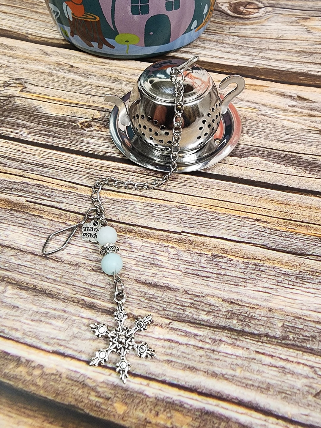 Personalized Tea Infuser, Tea Ball, Custom Tea Strainer, Snowflake ...