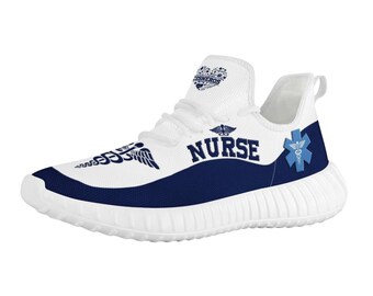 nurse blue yeezy