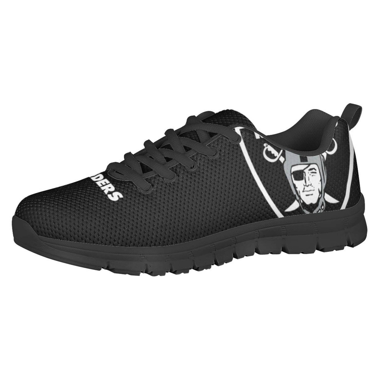Las vegas raiders fan custom sneakers men women shoes | Etsy