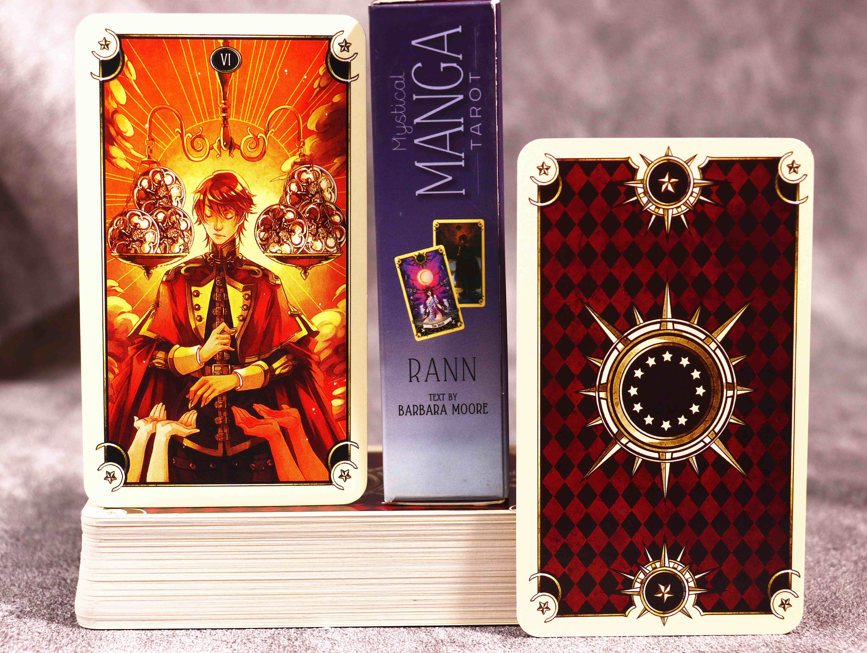 Beautiful Anime tarot cards deck with book for beginners / | Etsy