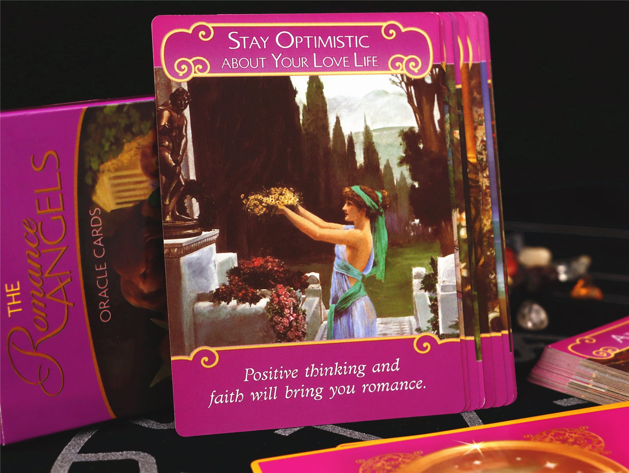 Romance Angel Oracle Deck / Beautiful tarot cards / Oracle Etsy