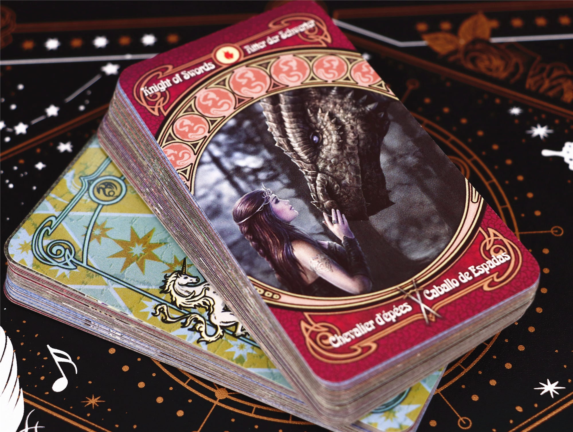 Mini Tarot decks for beginners Legends tarot cards deck with Etsy