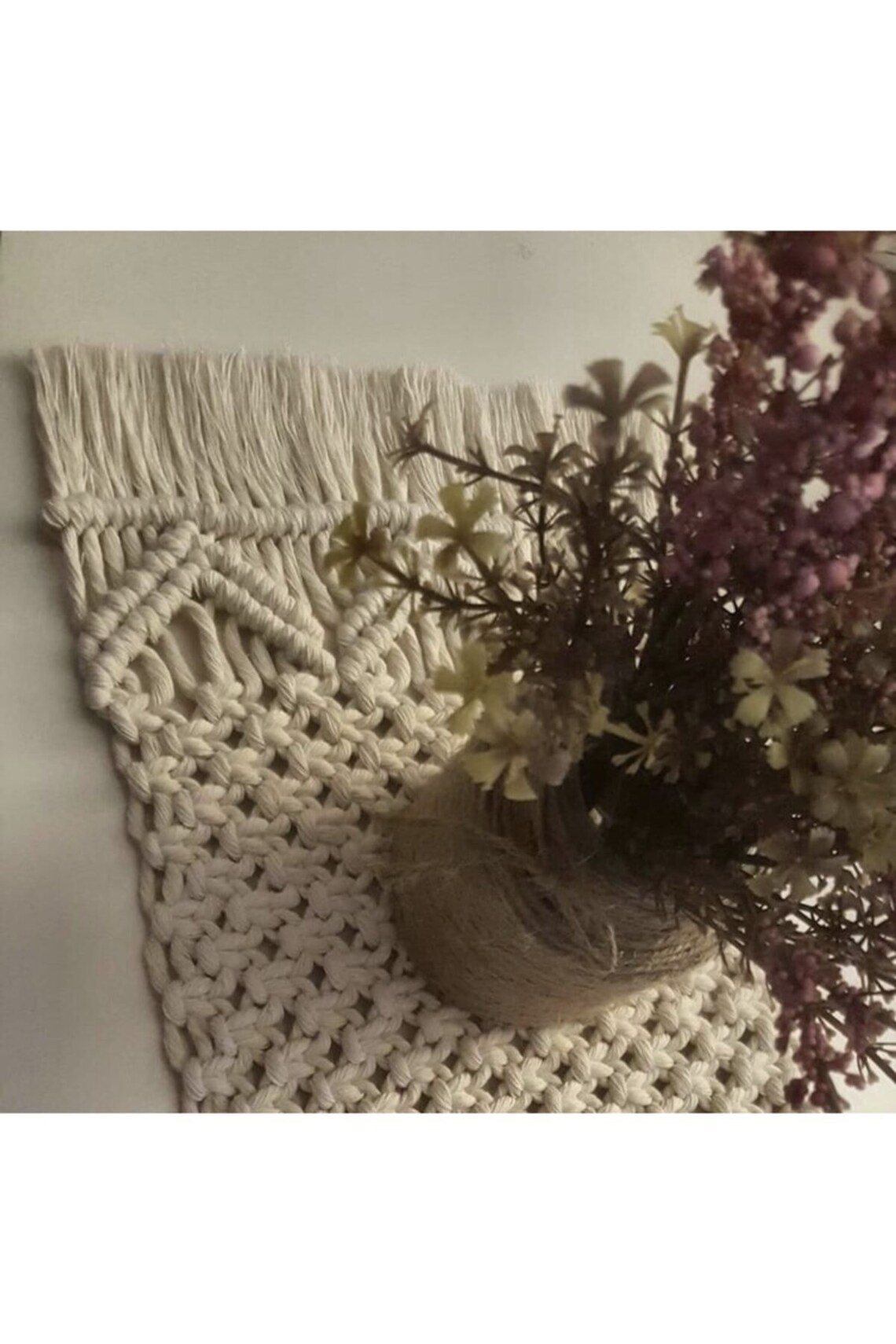 Macrame Plate Macrame Placemat Macrame Round Placemat Table Etsy