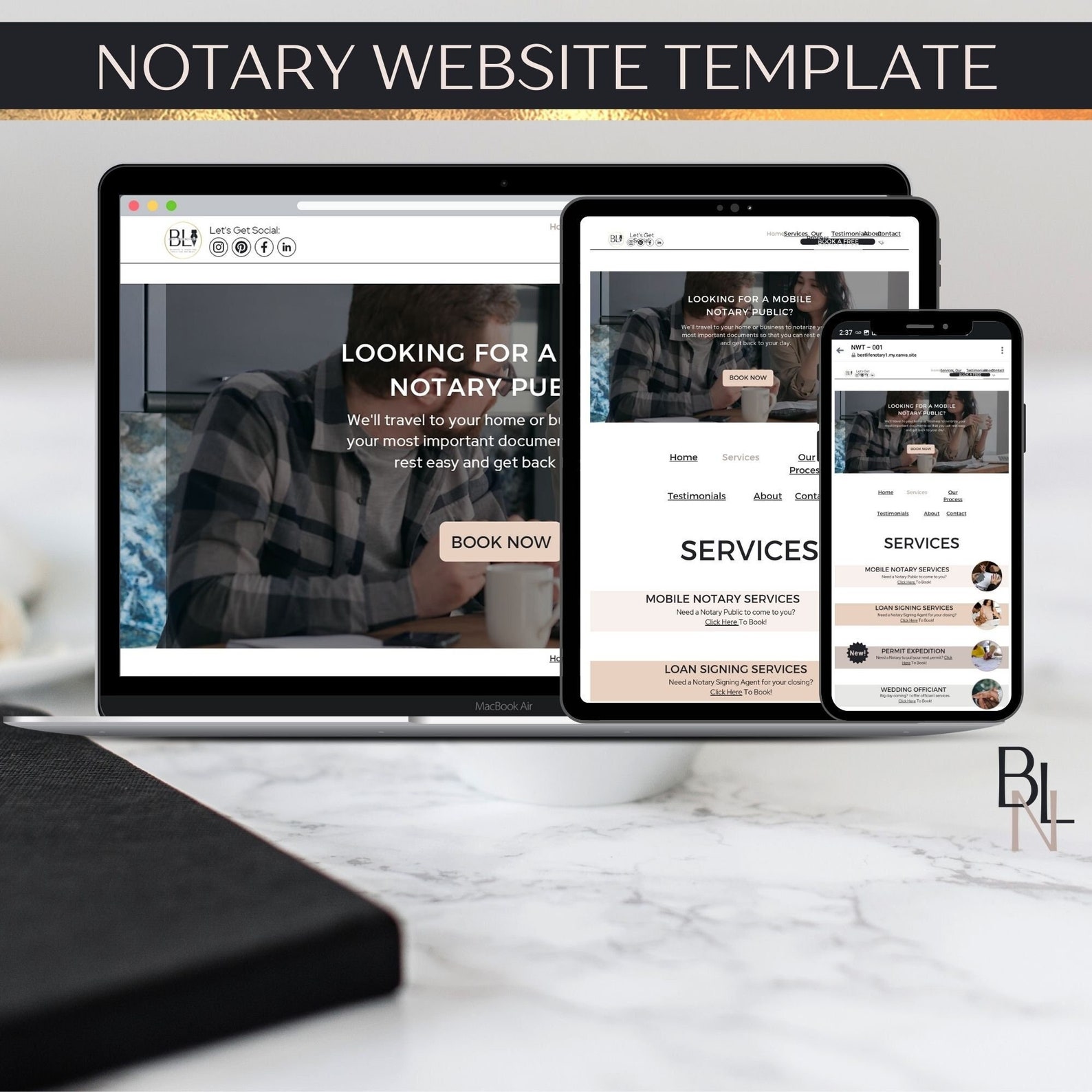 mobile-notary-website-template-notary-signing-agent-websites-etsy