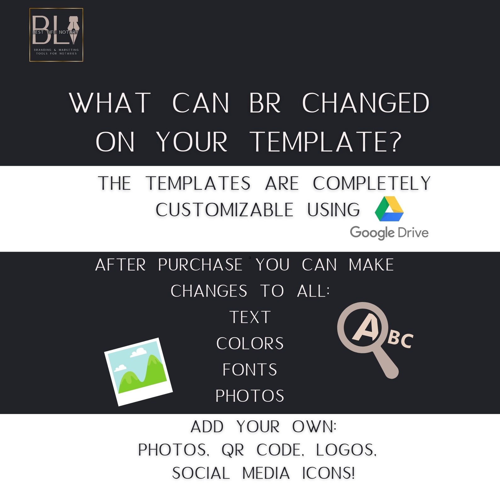 Notary Invoice Template for Google Drive Invoice Template - Etsy