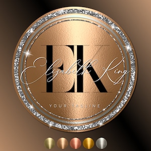 Luxury Logo Design, Gold Logo, Beauty Logo, Boutique Logo, Premade Logo, Fashion Logo, Glitter Logo, Hair Logo, Lash Logo, Nail Logo, Makeup