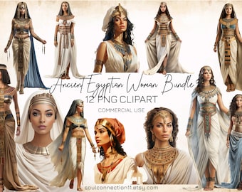 Ancient Egyptian Woman PNG Clipart, Egypt Art Prints (Commercial Use)