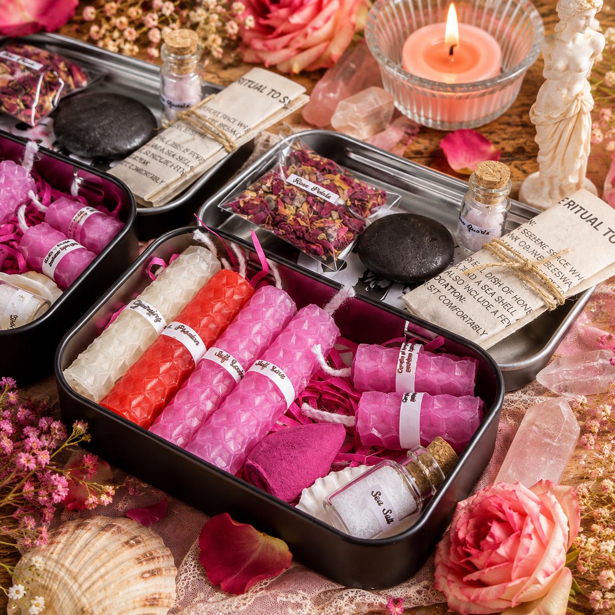 APHRODITE Pocket Altar Kit | Goddess of Love & Beauty Travel Altar