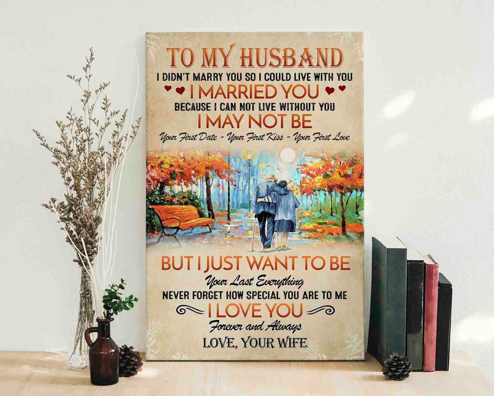 Marry My Husband Free Reading To My Husband I didn't Marry You So I Could Live With You | Etsy