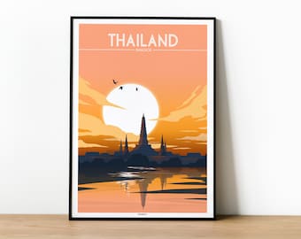Poster THAILAND - BANGKOK
