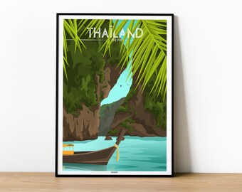 Poster THAILAND - PHI PHI