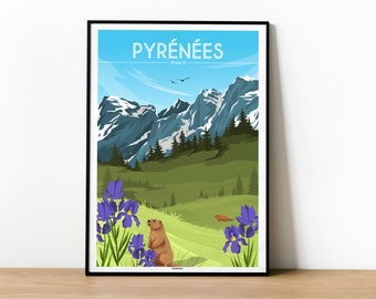 Poster THE PYRENEES