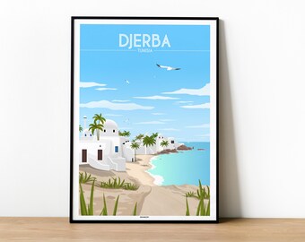DJERBA Poster - TUNISIA
