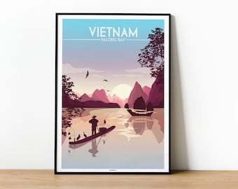 Poster HALONG BAY - VIETNAM