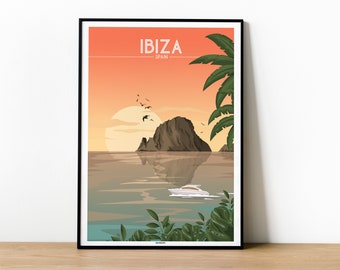 Poster IBIZA - SPAIN