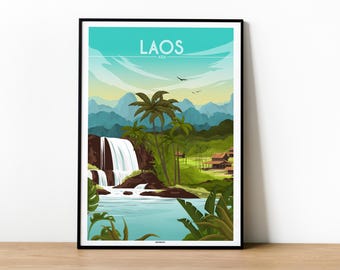 LAOS - ASIA poster