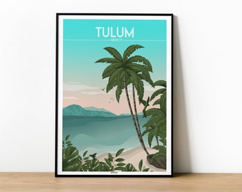 Poster TULUM - MEXICO