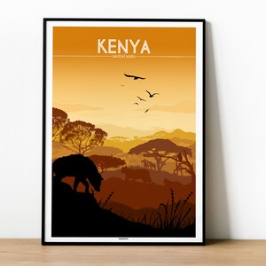 Affiche KENYA