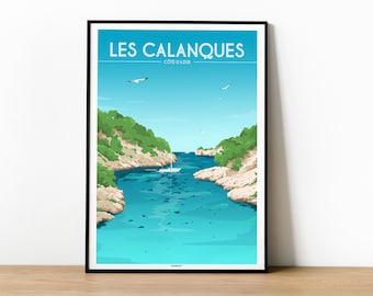 Poster THE CALANQUES