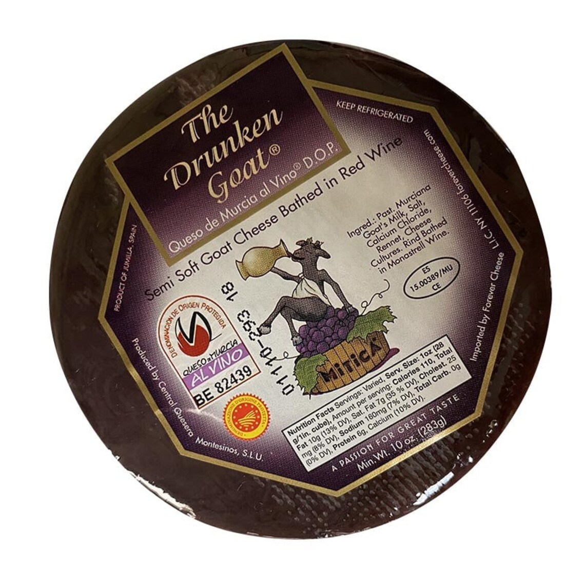 Queso De Murcia Al Vino drunken Goat Cheese From Murcia Etsy