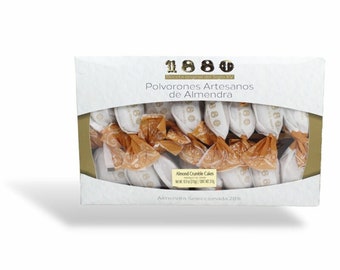 Almond Crumble Cakes 1880 310g (Polvorones Artesanos de Almendra)