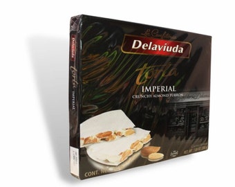 Crunchy Almond Turron DELAVIUDA 200g (Torta Imperial)