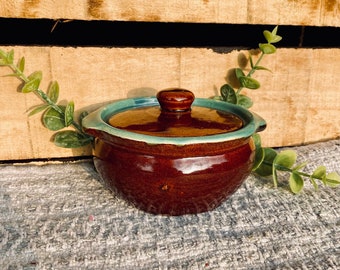 Rivalen Crock Topf Mit Deckel Blume Kuche Dekor Crock Topf Etsy