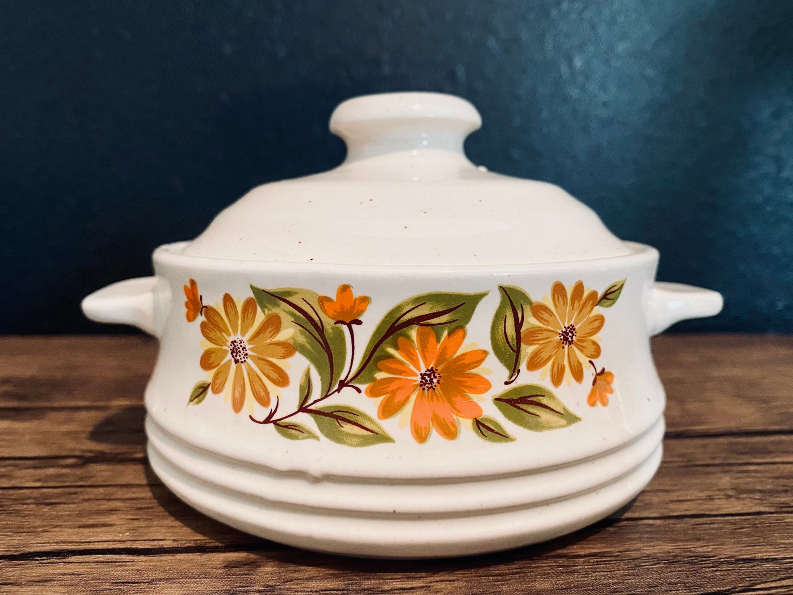 Vintage JMP Capri Bake Serve n Store Stoneware Individual Etsy