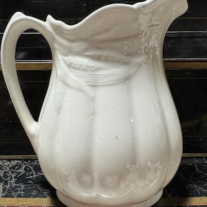 Wm. Adams & Sons Real English Ironstone Pitcher