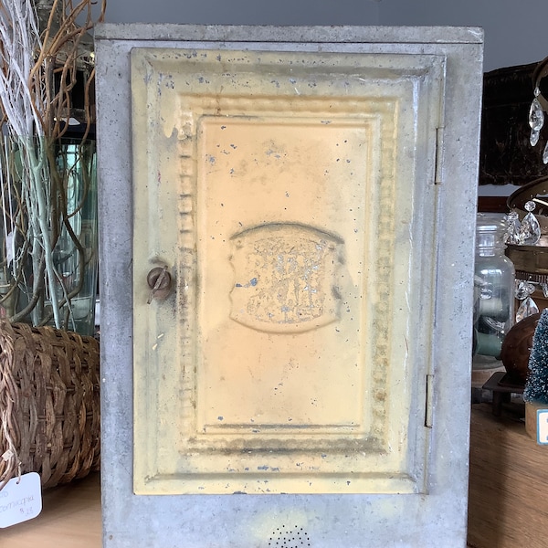 Vintage Metal Pie Safe