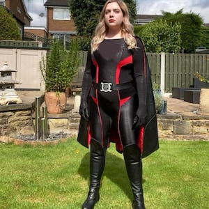 Dark superhero bodysuit PDF sewing pattern | Superhero bodysuit pattern | digital pattern | Cosplay pattern | costume