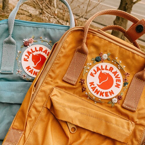 Embroidered Kanken Backpack/ Fjallraven Kanken Embroidery Etsy