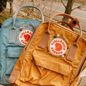 kanken backpack embroidery