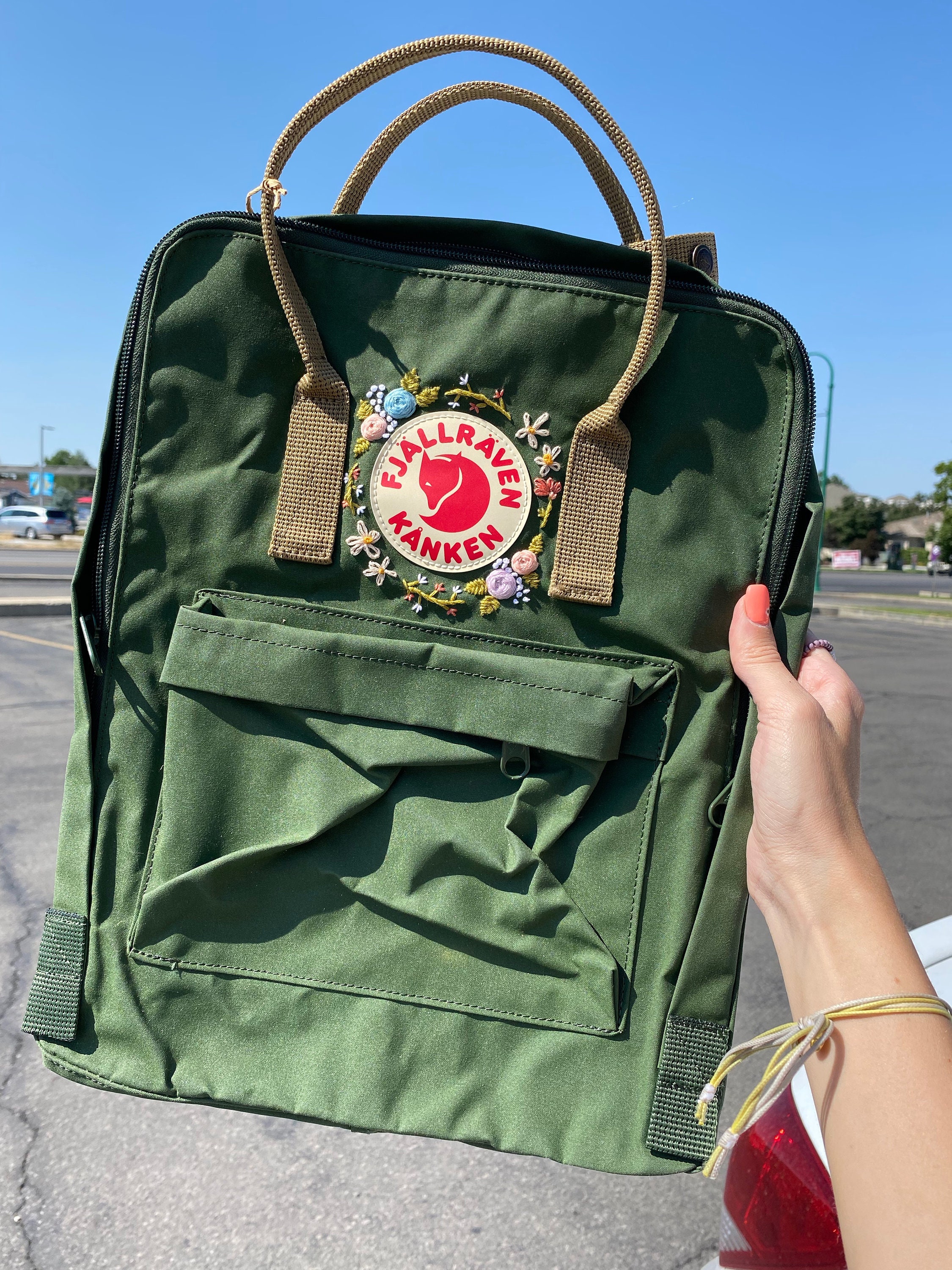 EMBROIDERY FJALLRAVEN KANKEN Backpacks Made to Order Etsy
