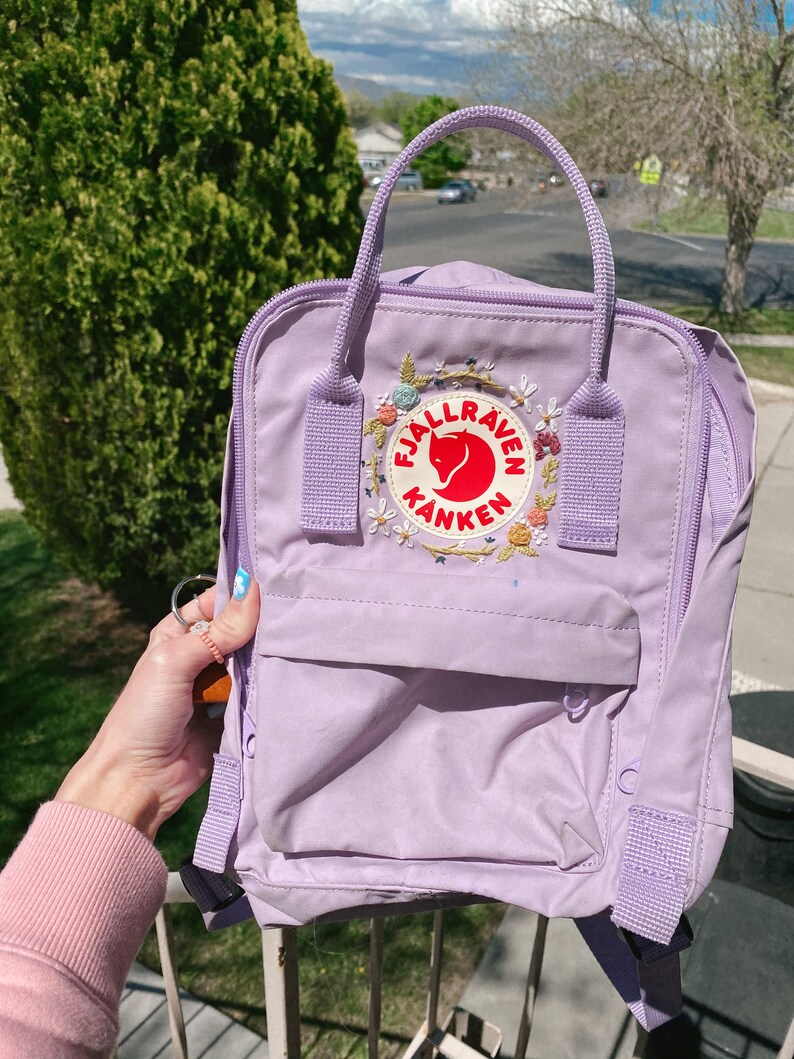 EMBROIDERY FJALLRAVEN KANKEN Backpacks Made to Order Etsy