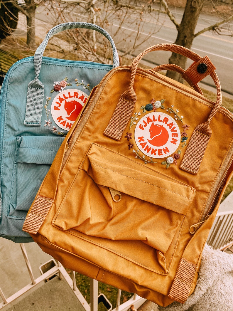 EMBROIDERY FJALLRAVEN KANKEN Backpacks Made to Order Etsy Canada