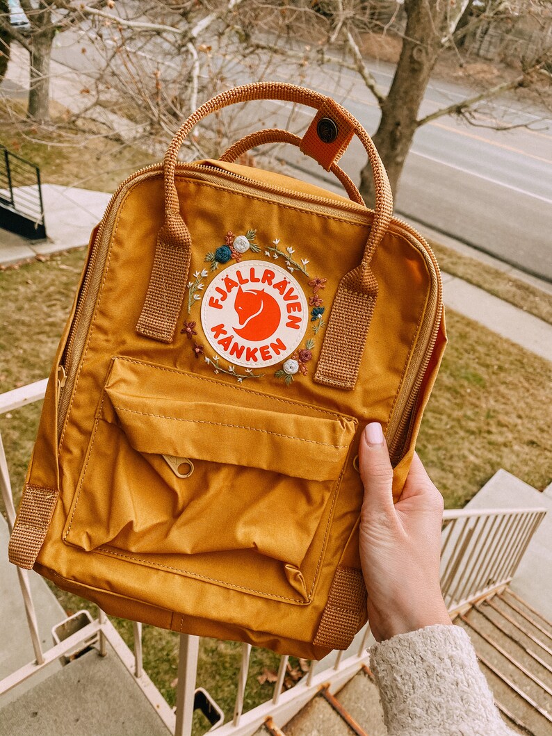 EMBROIDERY FJALLRAVEN KANKEN Backpacks Made to Order Etsy