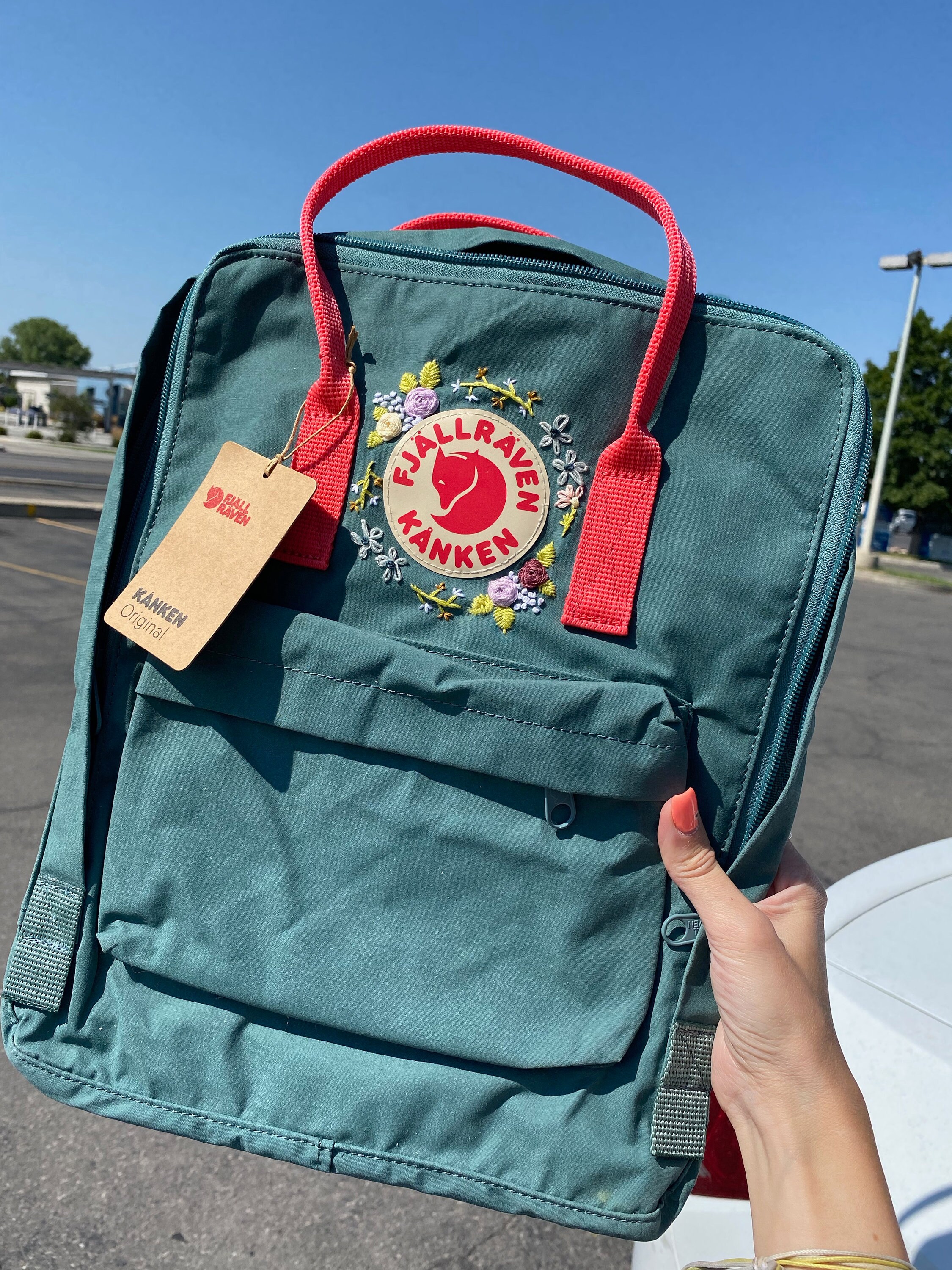 EMBROIDERY FJALLRAVEN KANKEN Backpacks Made to Order Etsy
