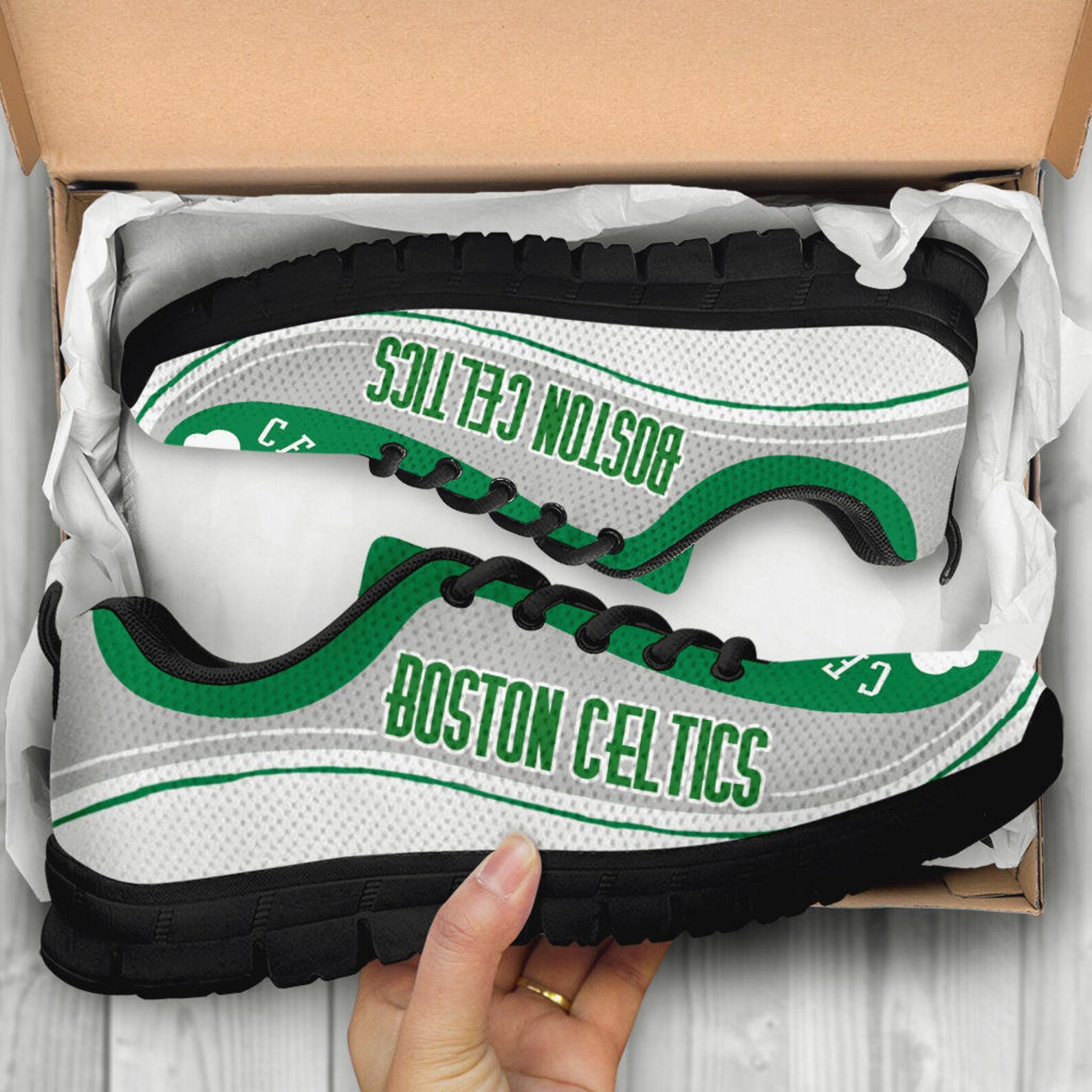celtics custom shoes