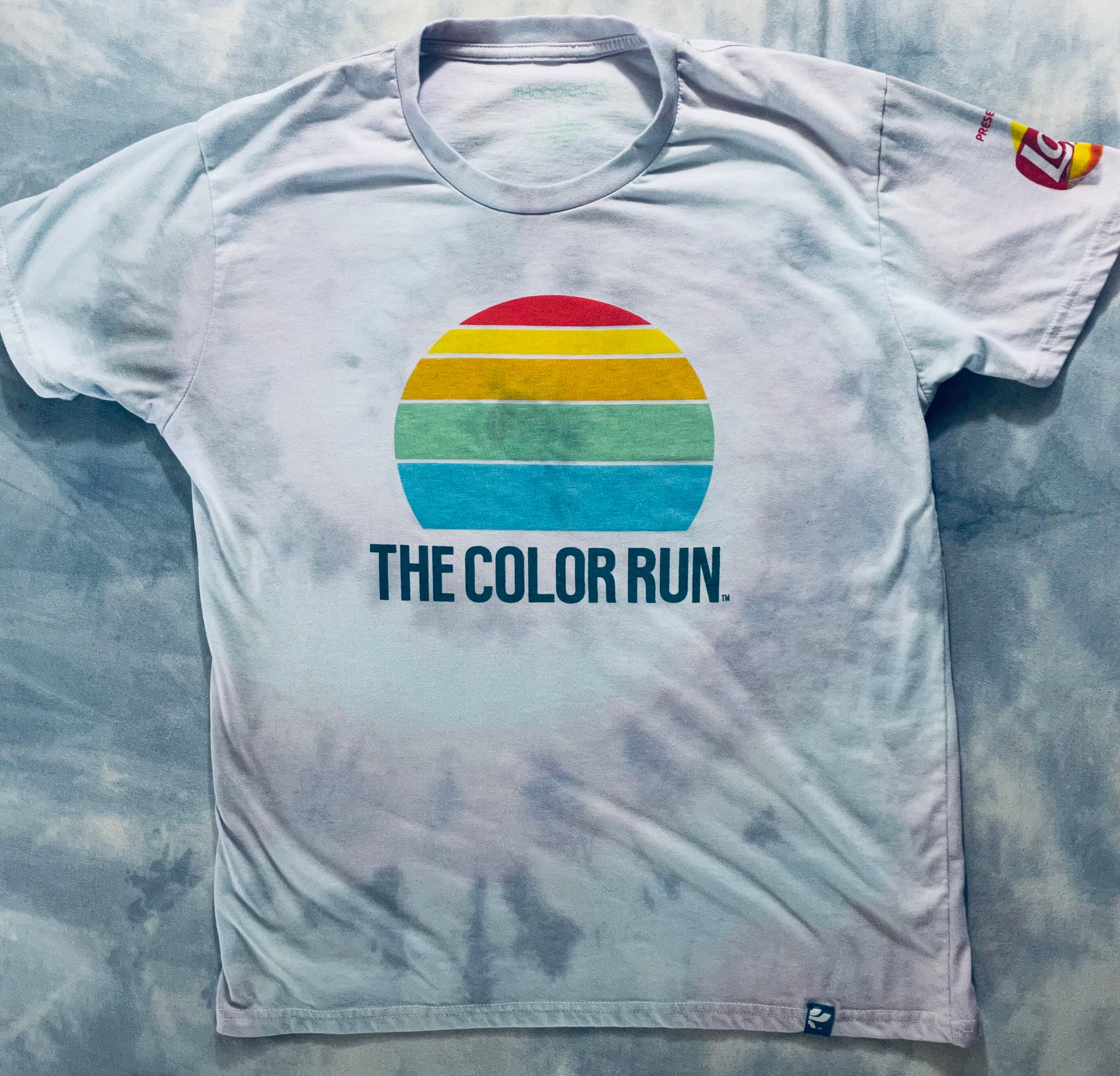 Sacramento Color Run Tie Dye TShirt Etsy