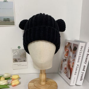 Bobble Hat Crochet Kit, Easy Crochet Starter Set, Winter Craft