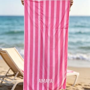 Haftowana torba na ręczniki plażowe 2 w 1, składana torba na koc plażowy, ręcznik do pływania w basenie, ręcznik plażowy z rozkładanym plecakiem ze ściągaczem