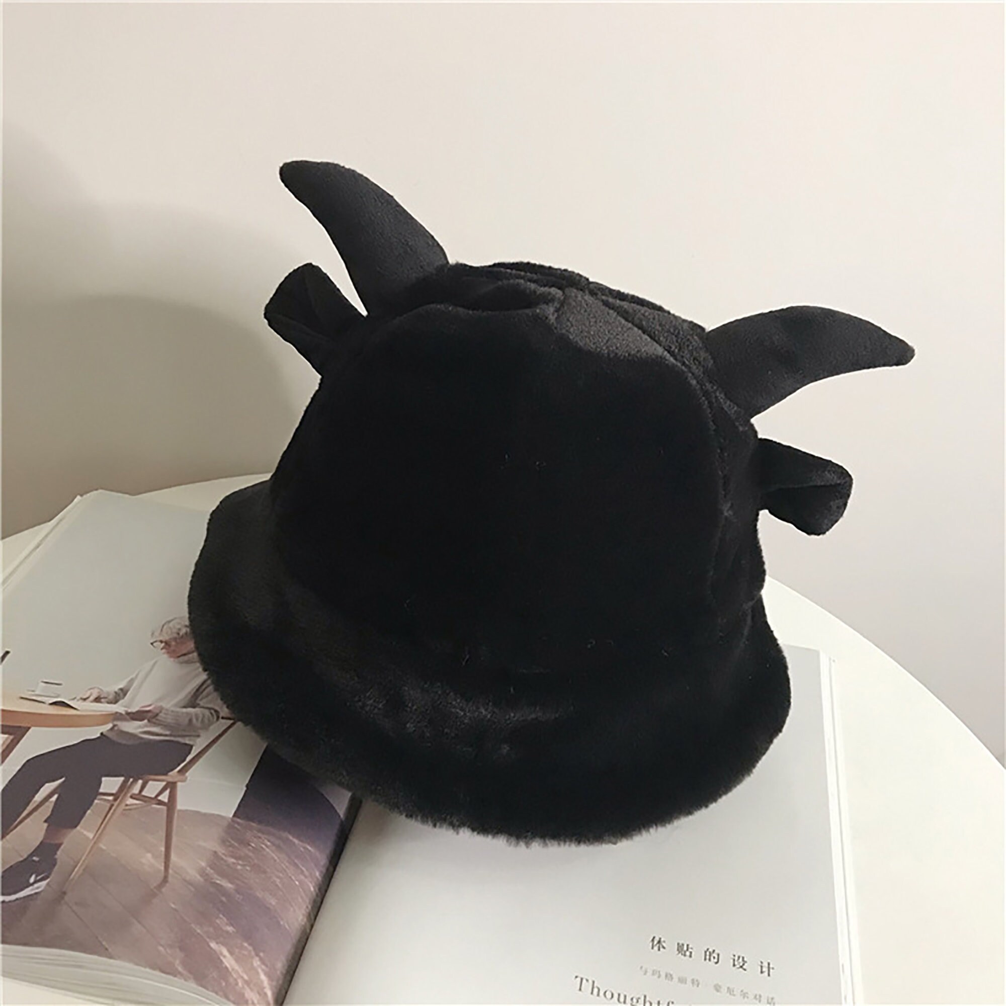 Lovely Devil Hat Cute Devil horns Hat For Women GirlsWarm Etsy