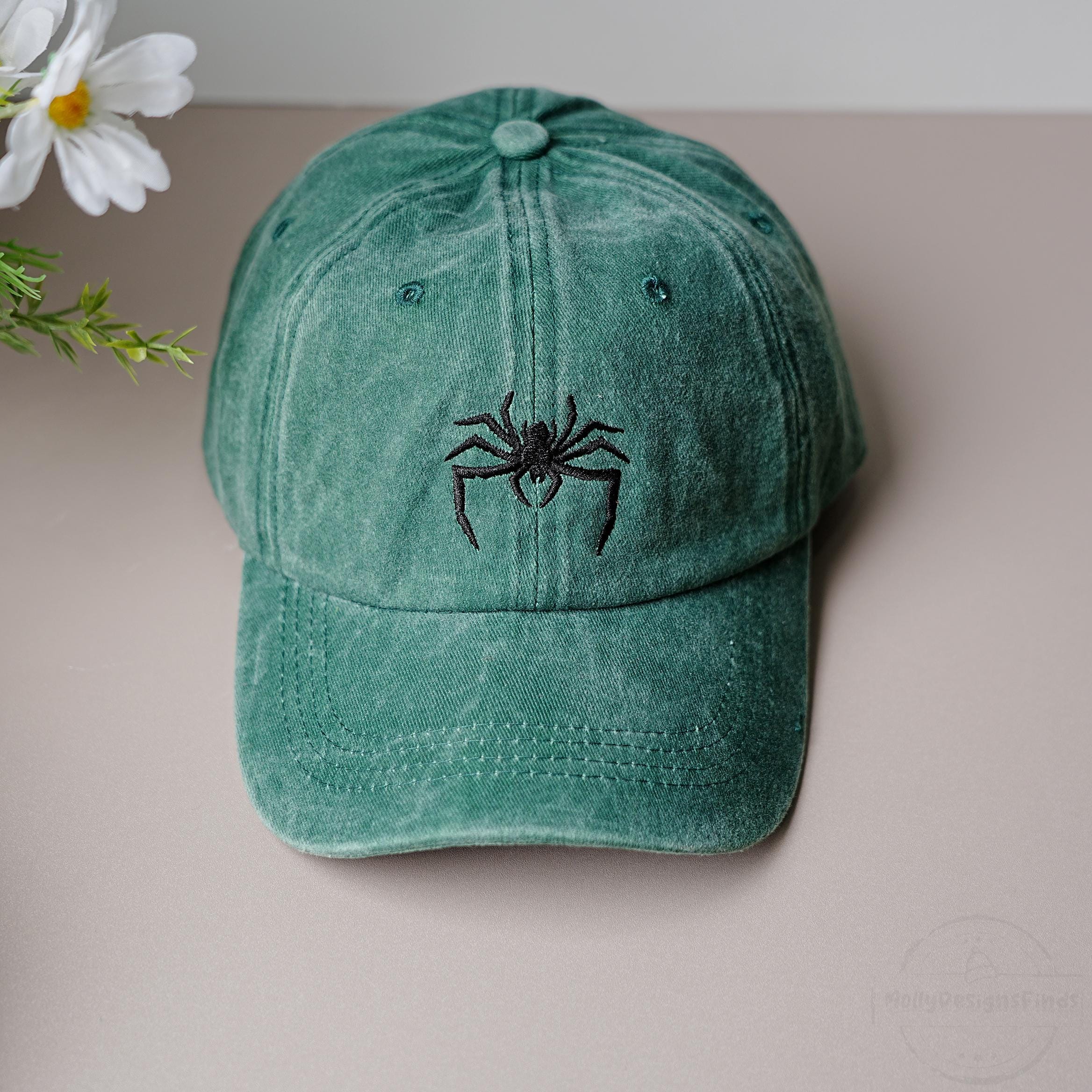 【HI FI FNK】Spider Embroidery Cap Cap — Spider Wire 🕸️🕷️ • Note : Embroidery • Size