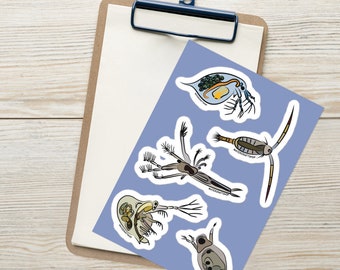 Zooplankton Sticker Pack