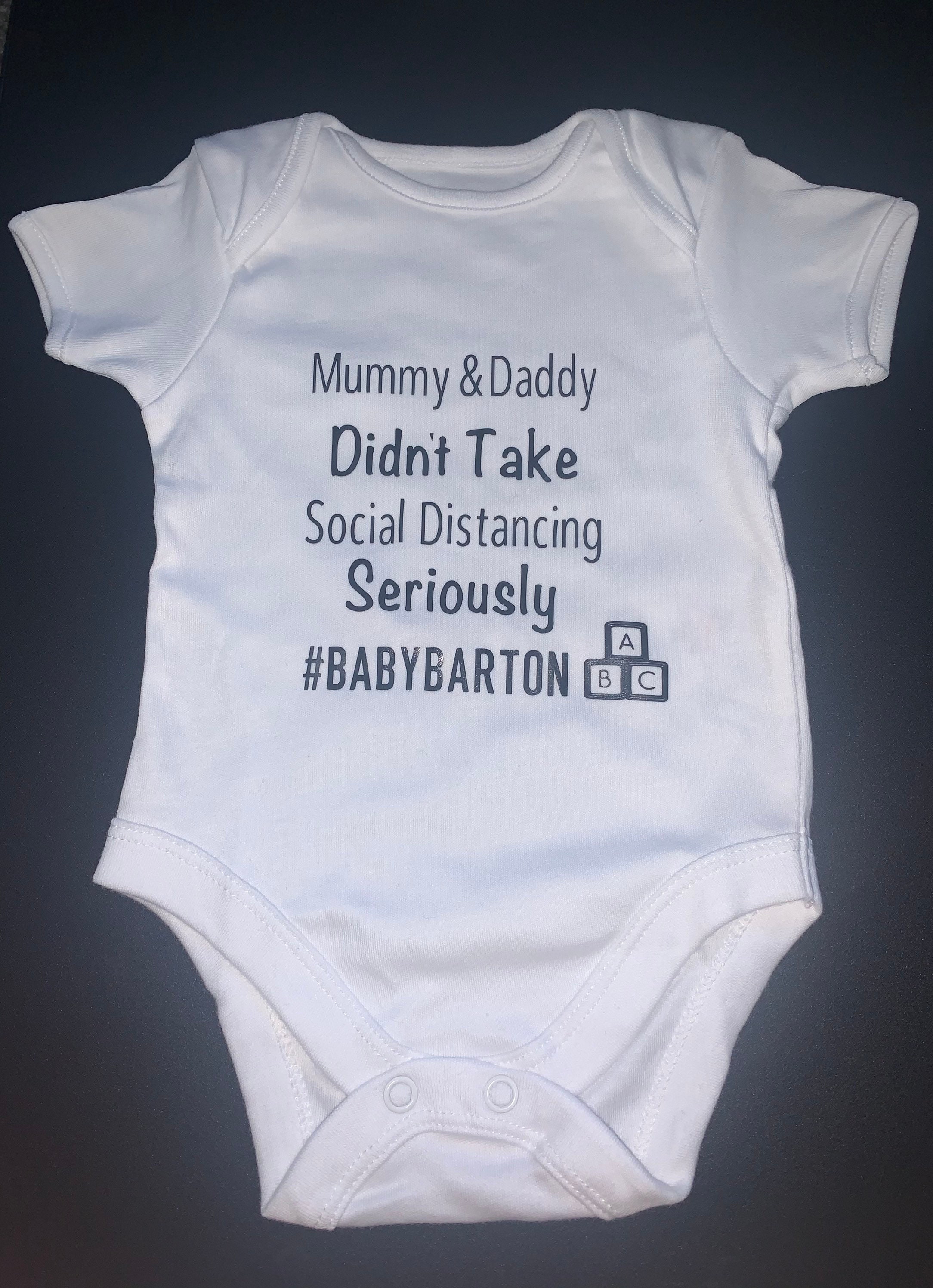 Personalised Baby Grow Gift Humor Etsy