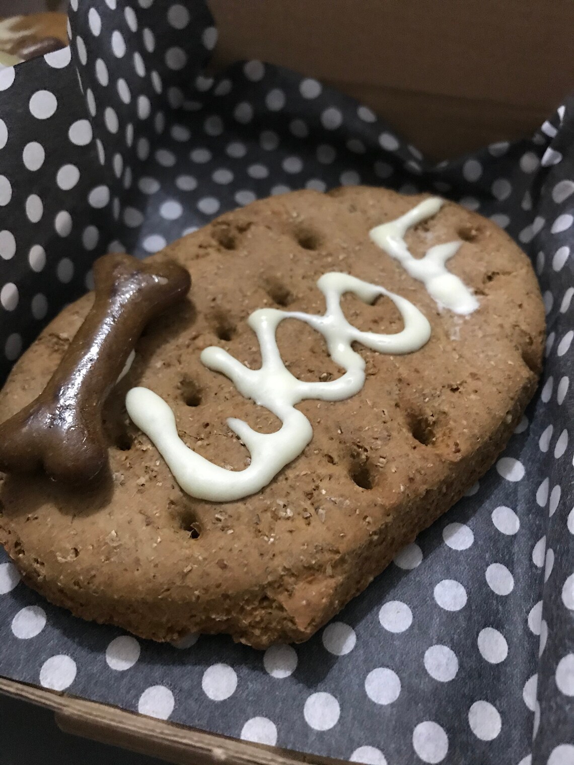 Giant dog cookie / dog treat / dog biscuits / dog novelty Etsy